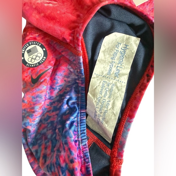 NWT! Nike Swim Women HydraStrong USA Racerback One-Piece Swimsuit Olympic M(30) - Picture 7 of 11